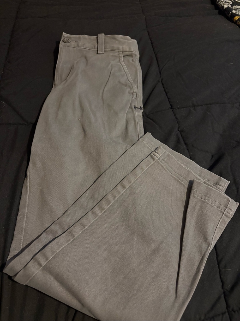 Under Armour Kids Gray Casual Chino Pants